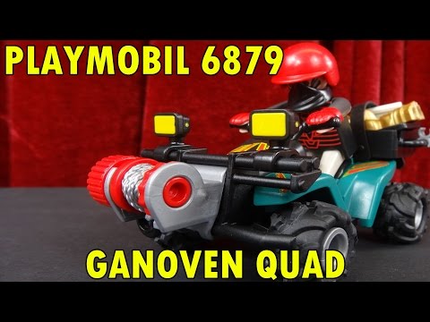 PLAYMOBIL 6879 GANOVEN QUAD MIT SEILWINDE" -Vorstellung