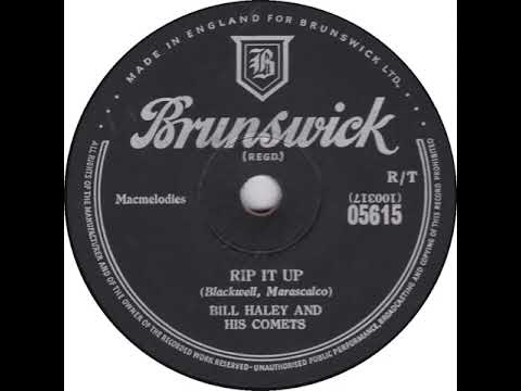 UK New Entry 1956 (166) Bill Haley & His Comets - Rip It Up