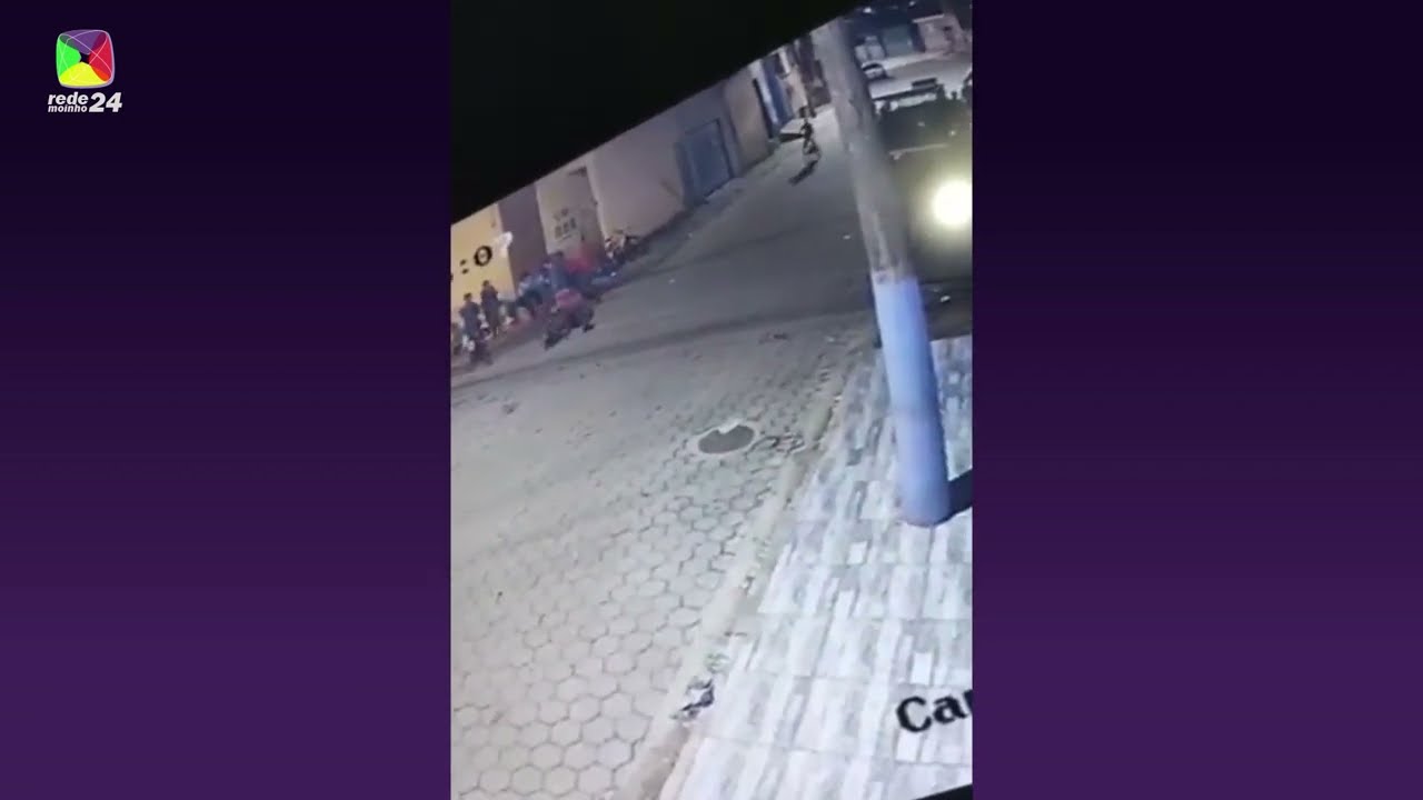 Câmera de segurança registra tentativa de homicídio em Pouso Alegre (MG)