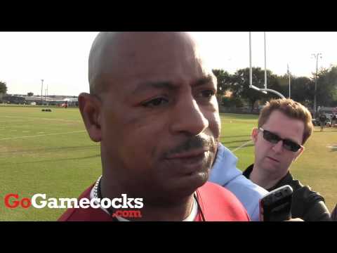Lorenzo Ward after Nov. 4 Gamecocks practice