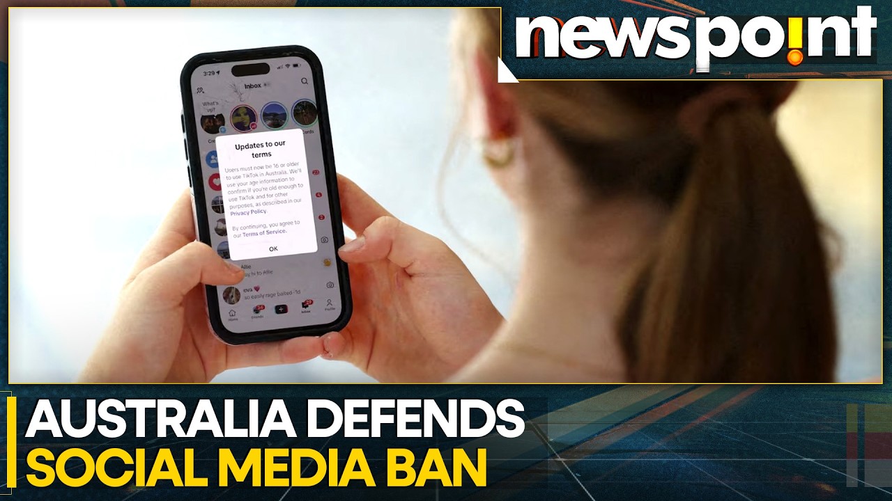 Australia Government Stands By Online Law: Defends Social Media Ban | WION Newspoint