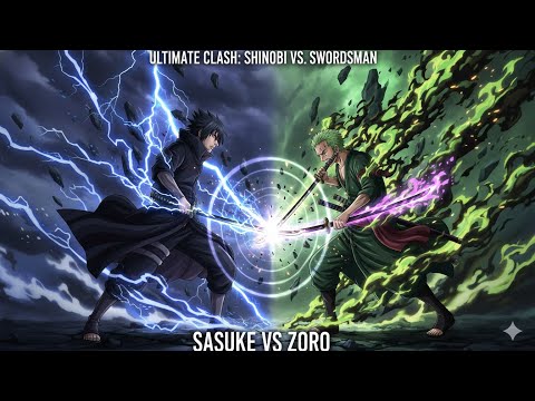 🔥 SASUKE vs ZORO – The Battle of Gods | Full Cinematic Fight (Naruto x One Piece)