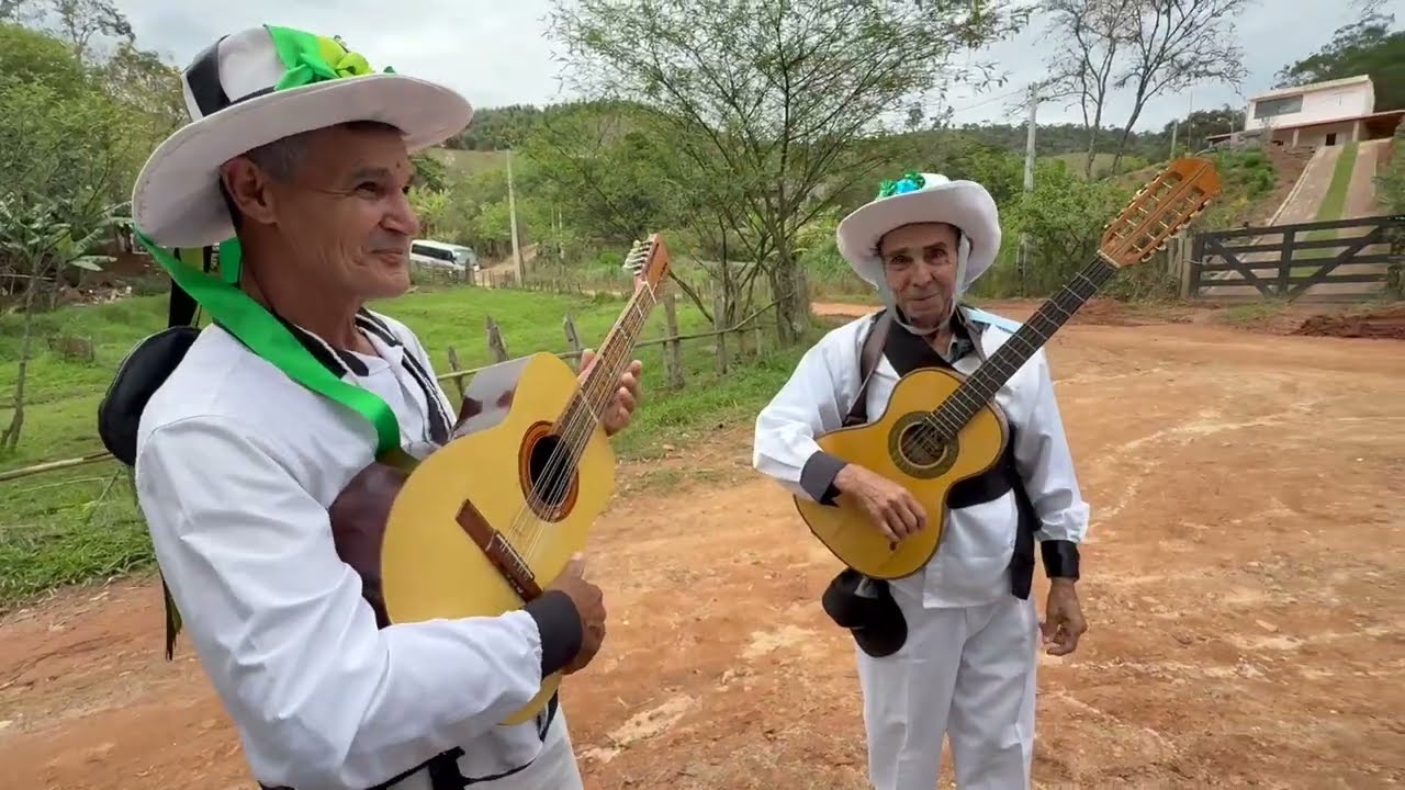 A CONGADA PRETO E BRANCO NA FESTA DE SÃO PEDRO DO BOA VISTA - IGARATÁ SP