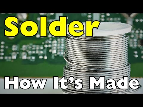 How Solder Is Made!