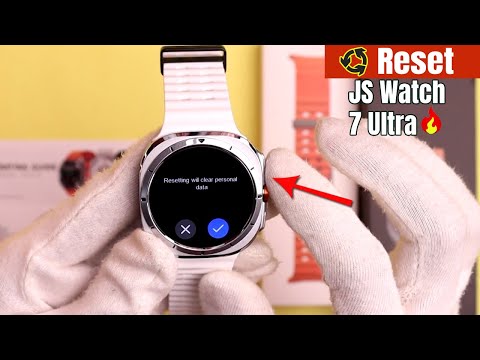 JS Watch 7 Ultra Reset