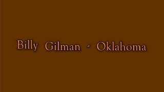 Billy Gilman - Oklahoma [Lyric Video]