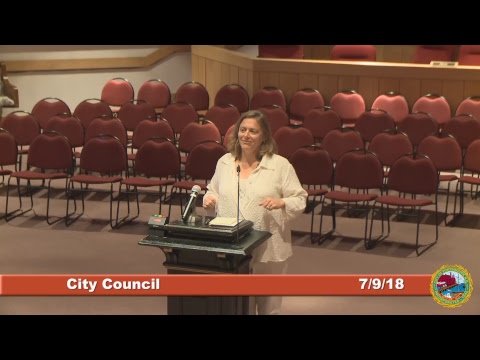City Council 7.9.18