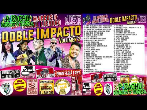 DOBLE IMPACTO - VOL 02 - DJ MARCOS - DANIEL LIENDRO - 2021 #PicachuCristianDifusionMusical