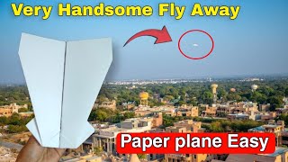 How to make a Perfect Paper airplane Easy | Best Paper plane