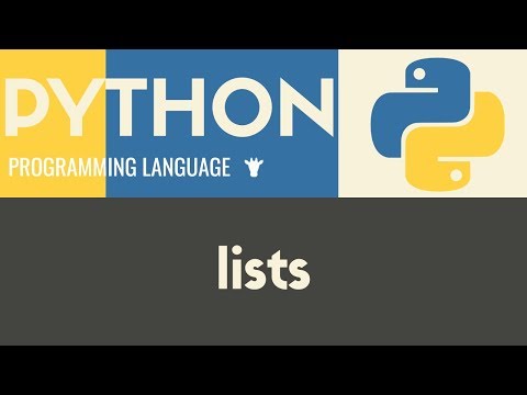 Lists | Python | Tutorial 11