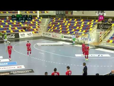 Gol Gordillo (2-3) Be Soccer CD UMA Antequera - ETB Calviá. J4, 2Div. LNFS