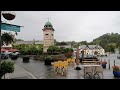 Rainy Walk Quaint Enniskerry Village County Wicklow Ireland