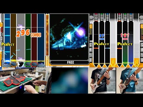 [GFDM] 銀河鉄道999 (Drum, Guitar, Bass Session).