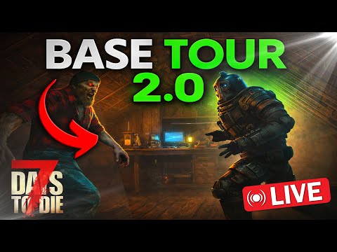 7 Days To Die PUBLIC Server BASE TOUR Showcase!