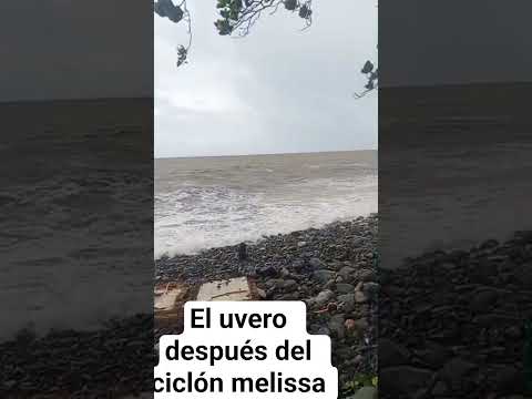 santiago de Cuba  Guamá #lluvia #ciclonmelissa #El uvero