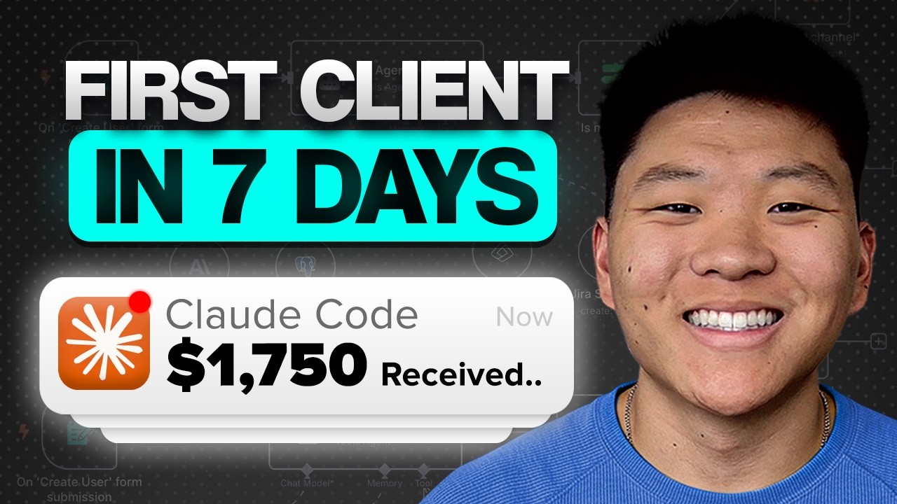 How to Sign Your First AI Automation Client in 7 days (With Proof)