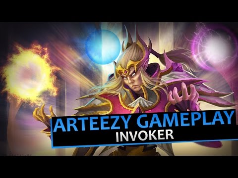 Secret Arteezy Invoker Gameplay Dota 2