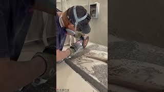 Hand Crafted Granite Headstone