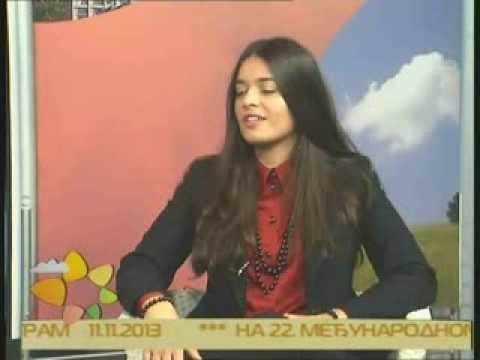 Milena Lazarevic-kod Marine Ilic u Jutarnjem programu Tv Kragujevac