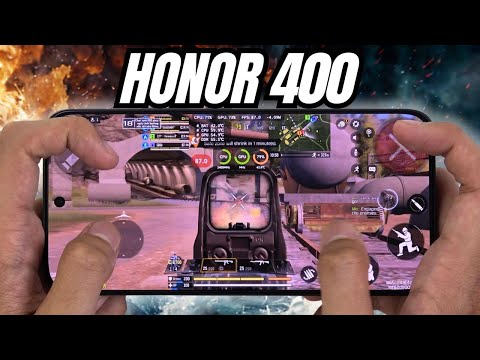 Honor 400 test game Call of Duty Mobile CODM | Snapdragon 7 Gen 3