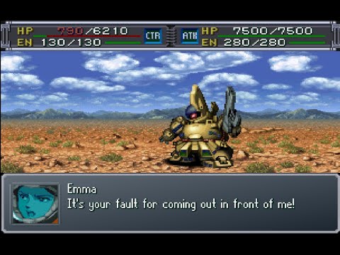 Super Robot Wars Alpha Gaiden - The O Attacks