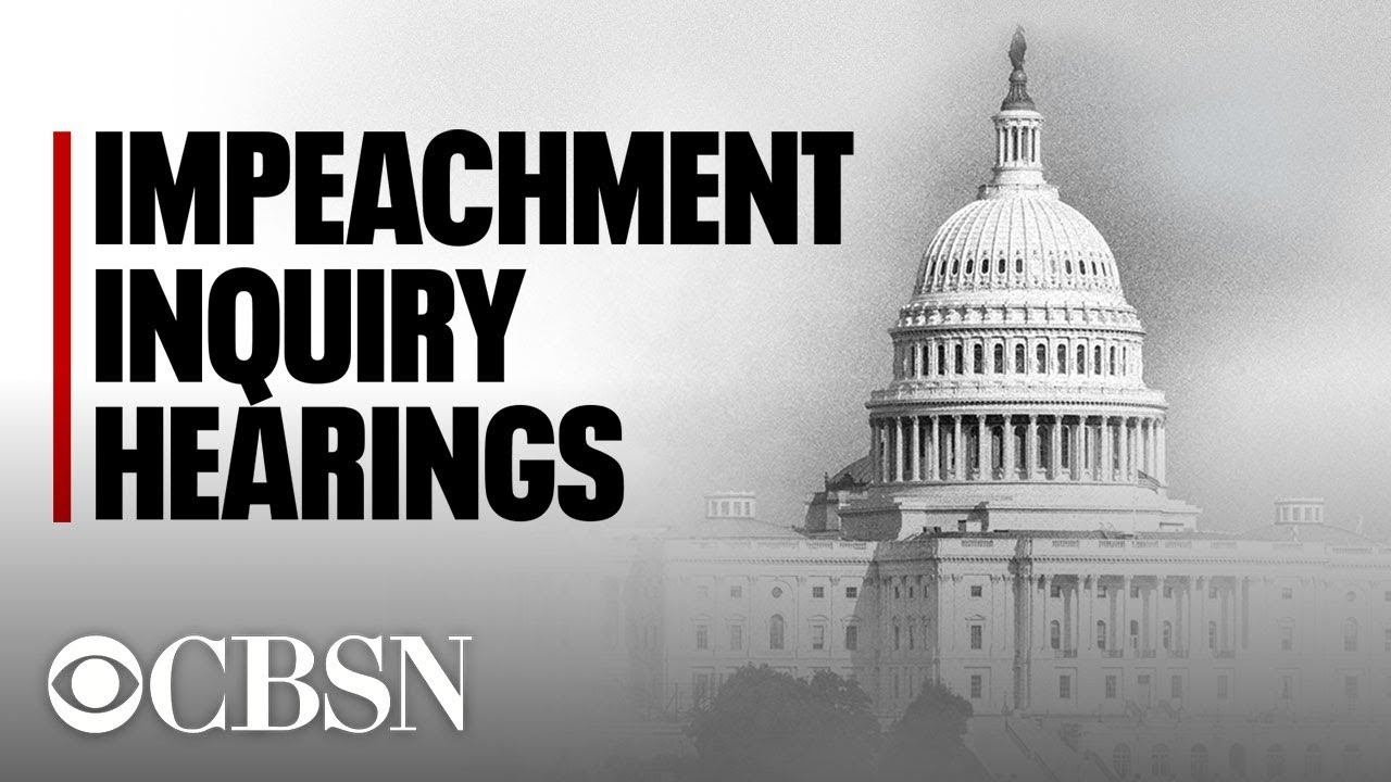 Trump Impeachment hearings live: Public testimony from Gordan Sondland