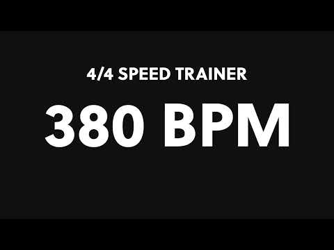 380 BPM – Speed Trainer (4/4 Practice Loop)