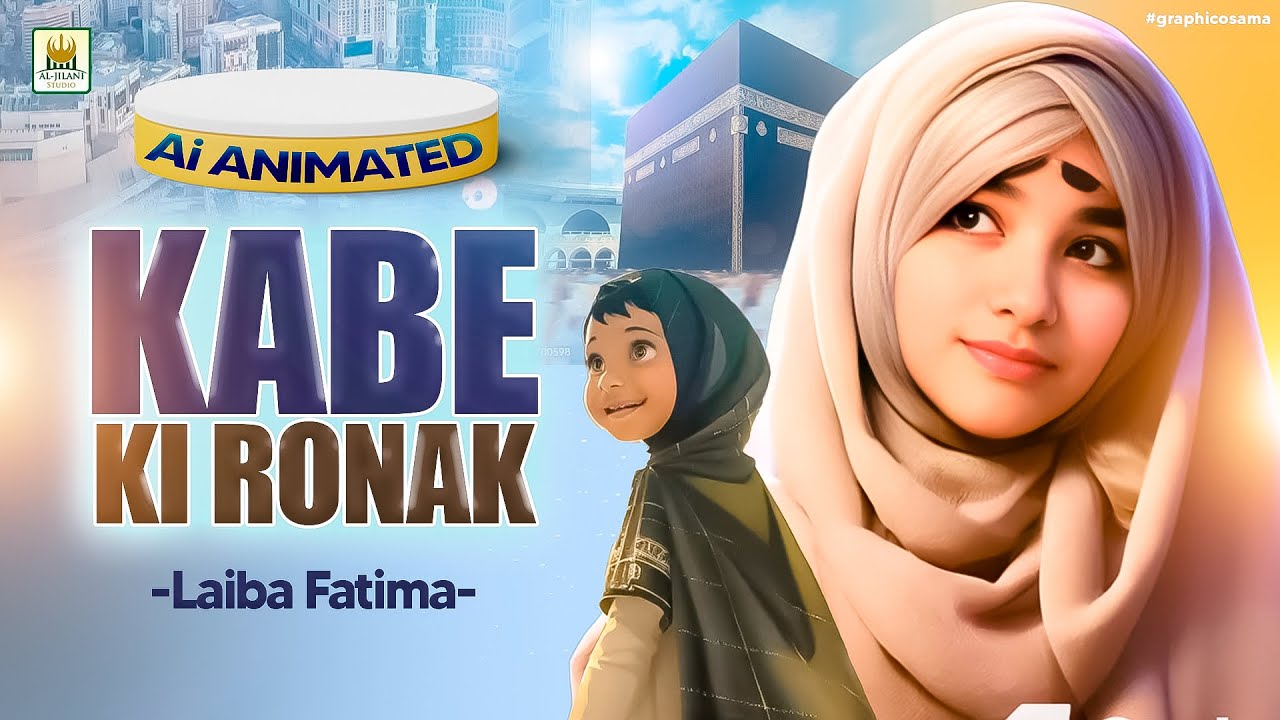 AI Nasheed | Official 4K Video | Laiba Fatima | Kabay Ki Ronaq Kaby ka Manzar | Aljilani Studio