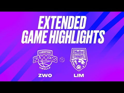 Landstede Hammers vs. Hubo Limburg United Extended Game Highlights