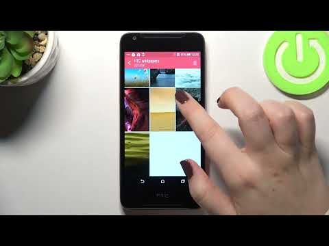 How to change wallpaper in HTC Desire 628 | Change screen background on HTC Desire 628