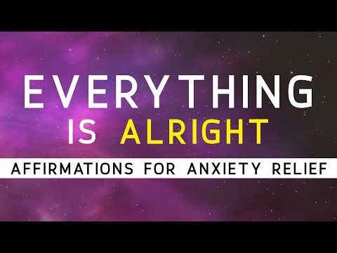 Positive Affirmations To Overcome Anxiety, Panic Attacks, Fear, Stress | I AM Affirmations |Manifest