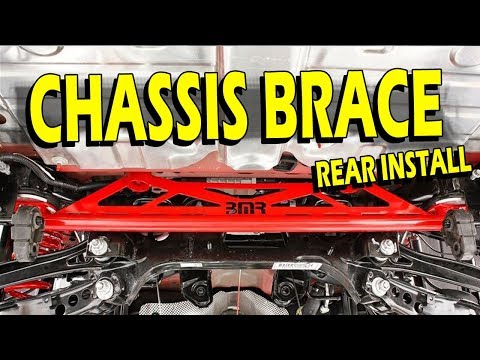Rear Chassis Brace Install - 2016-2024 Camaro | BMR Suspension