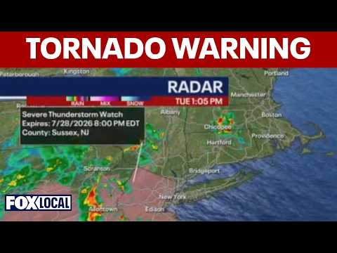 Tornado Warning New Jersey