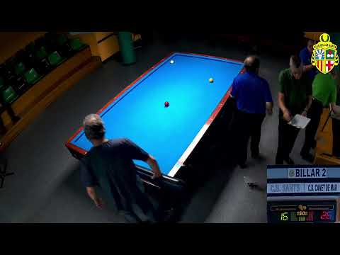 LLIGA 3B 2D GRUP B J5 C.B. SANTS B - C.B. CANET  ARMENGOL - LÓPEZ