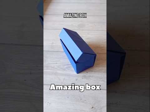 ORIGAMI BOX TUTORIAL| HOW TO MAKE PAPER AMAZING BOX|EASY ORIGAMI STEP BY STEP FOLDING|PAPERCRAFT
