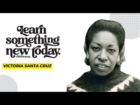 Peruvian dancer Victoria Santa Cruz