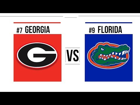 Week 9 2018 #9 Florida vs #7 Georgia Full Game Highlights