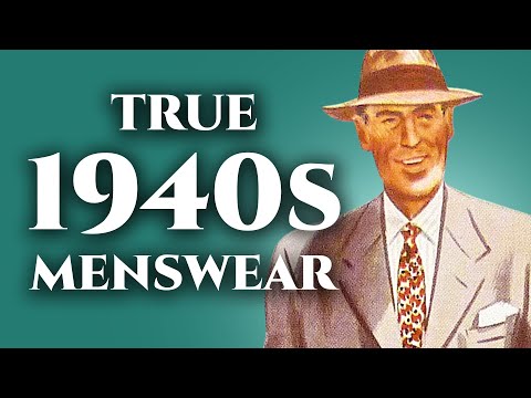 What Men REALLY Wore in the 1940s