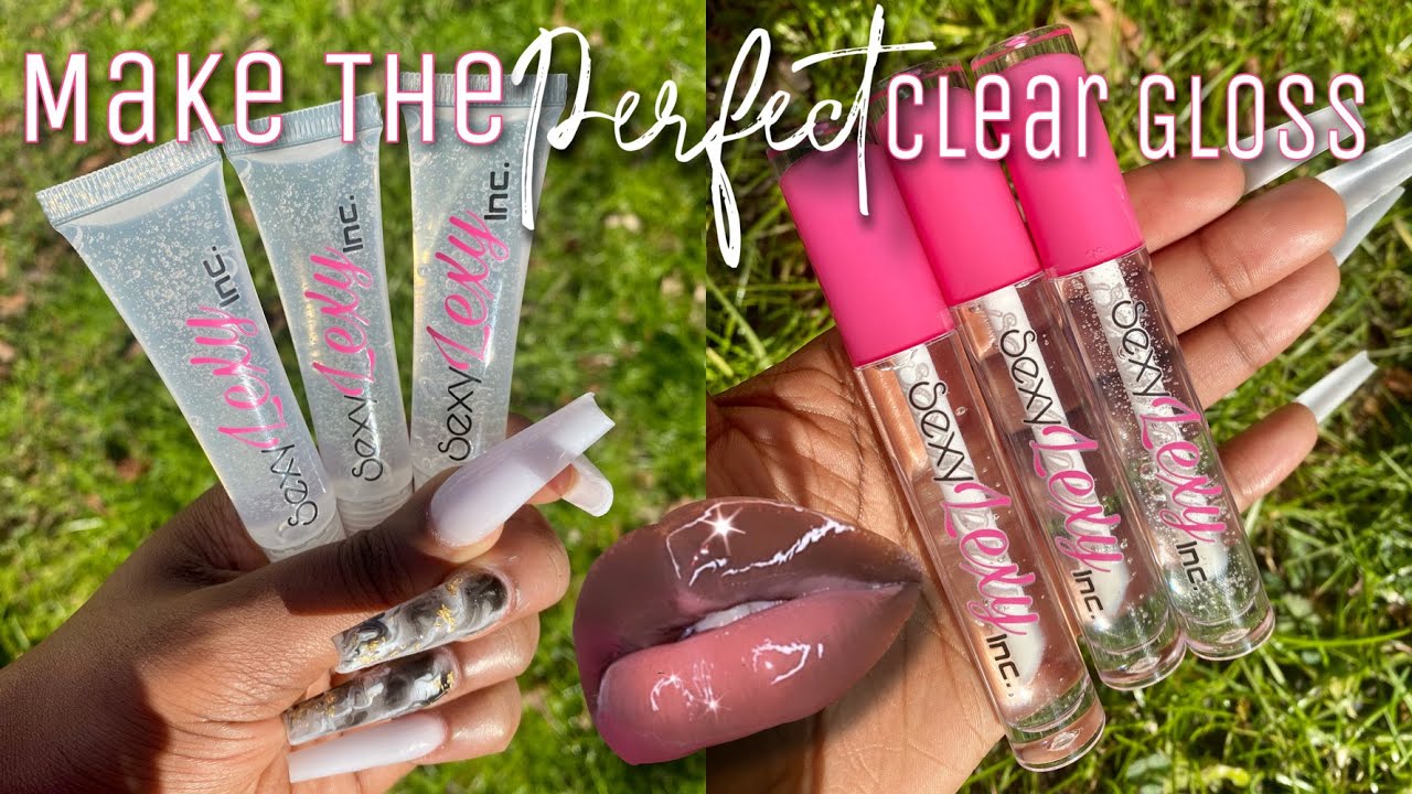 HOW TO MAKE THE BEST CLEAR LIPGLOSS (BEGINNER FRIENDLY)