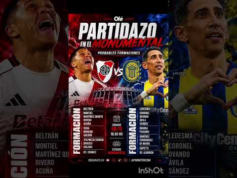 SE VIENE RIVER VS CENTRAL:  PARTIDAZO TOTAL🔥 #river #futbol #shorts #viral #fyp #youtubeshorts #lpf