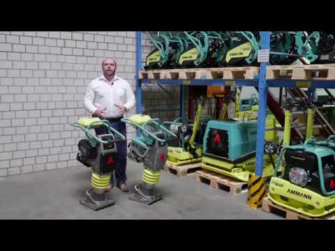 AMMANN ATR 60 / ACR 60 trilstamper walkaround 4-takt Premium en Classic