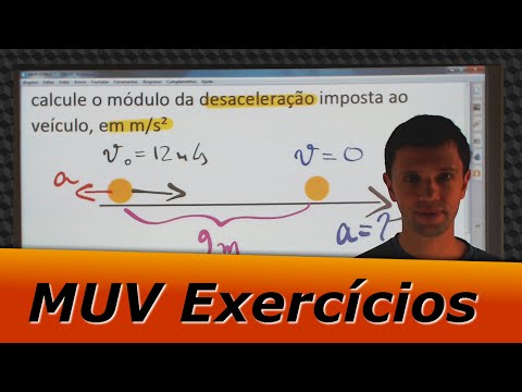 Movimento Uniformemente Variado – Exercícios de Movimento Uniformemente Variado 2