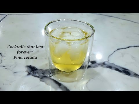 Making Cocktails with Milk: Clarified Piña Colada (practical gastronomy)