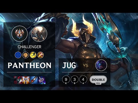 Pantheon Jungle vs Rek'Sai - EUNE Challenger Patch 10.16