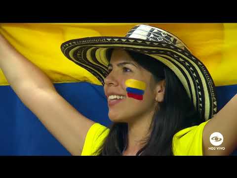 Colombia vs Polonia himno nacional