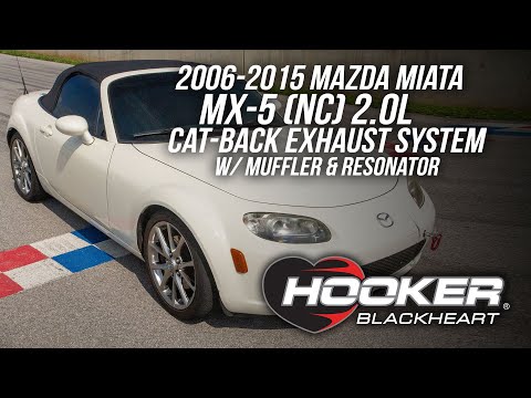Hooker Blackheart Miata NC Cat-Back Exhaust w/Muffler