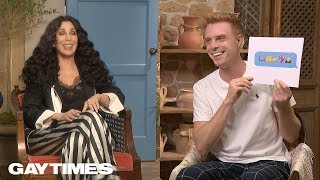 Cher tries to guess ABBA songs using only emojis for Mamma Mia 2