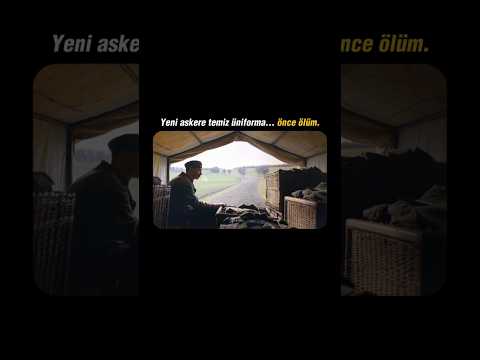 Yeni Askere Temiz Üniforma…Önce Ölüm | Batı Cephesinde Yeni Bir Şey Yok #savaş #film #shorts #sinema