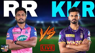 RR VS KKR  | Tata IPL live 2022 | Hindi commentry |SANJU VS IYER  | Rc20 Game Live