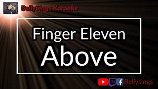 Finger Eleven - Above (Karaoke)